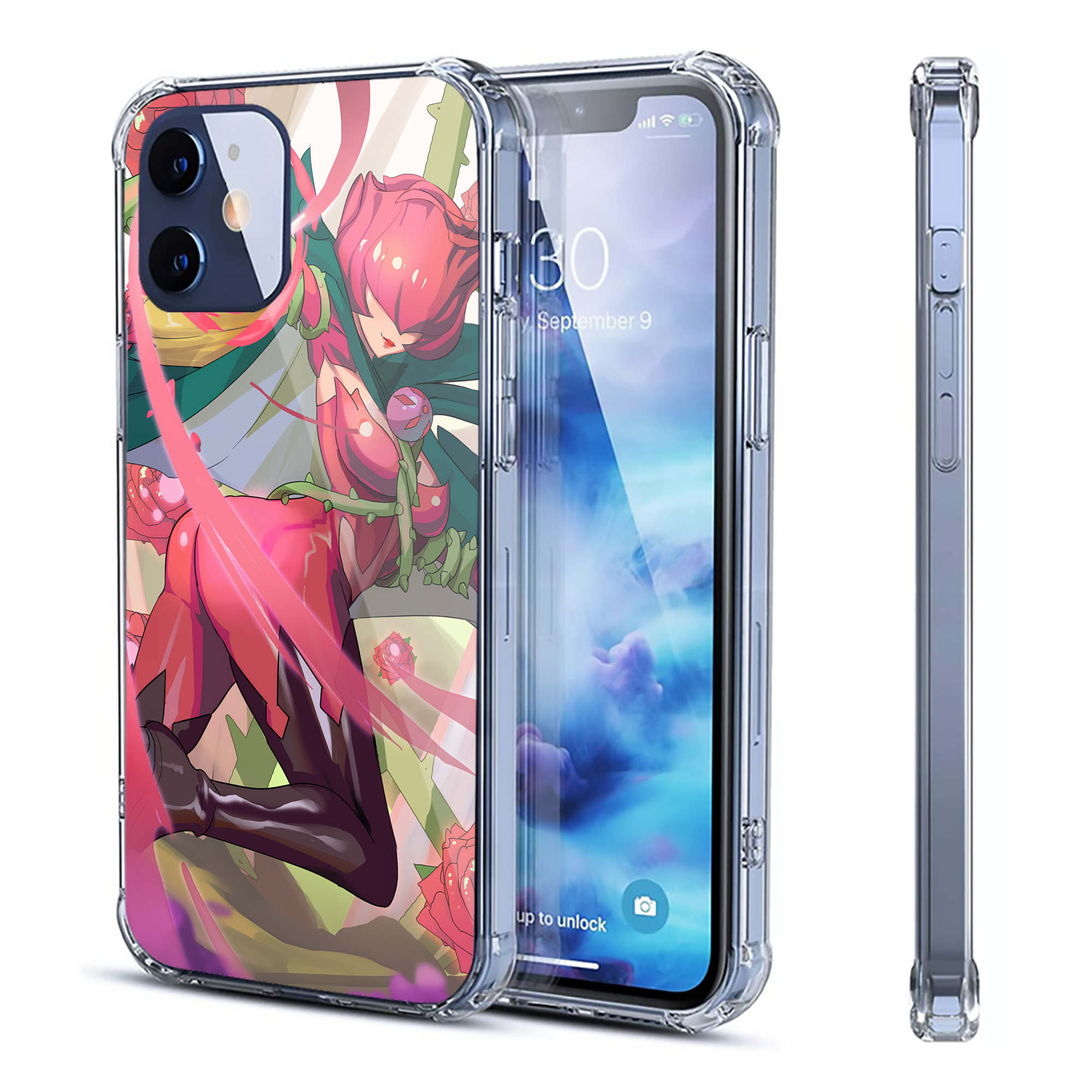 （画像用） Digimon デジタルモンスター/デジモン 【iPhone 12シリーズ対応】透明スマホケース（クリアソフトケース）
